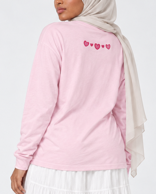 JUST A HIJABI LONG-SLEEVED TEE